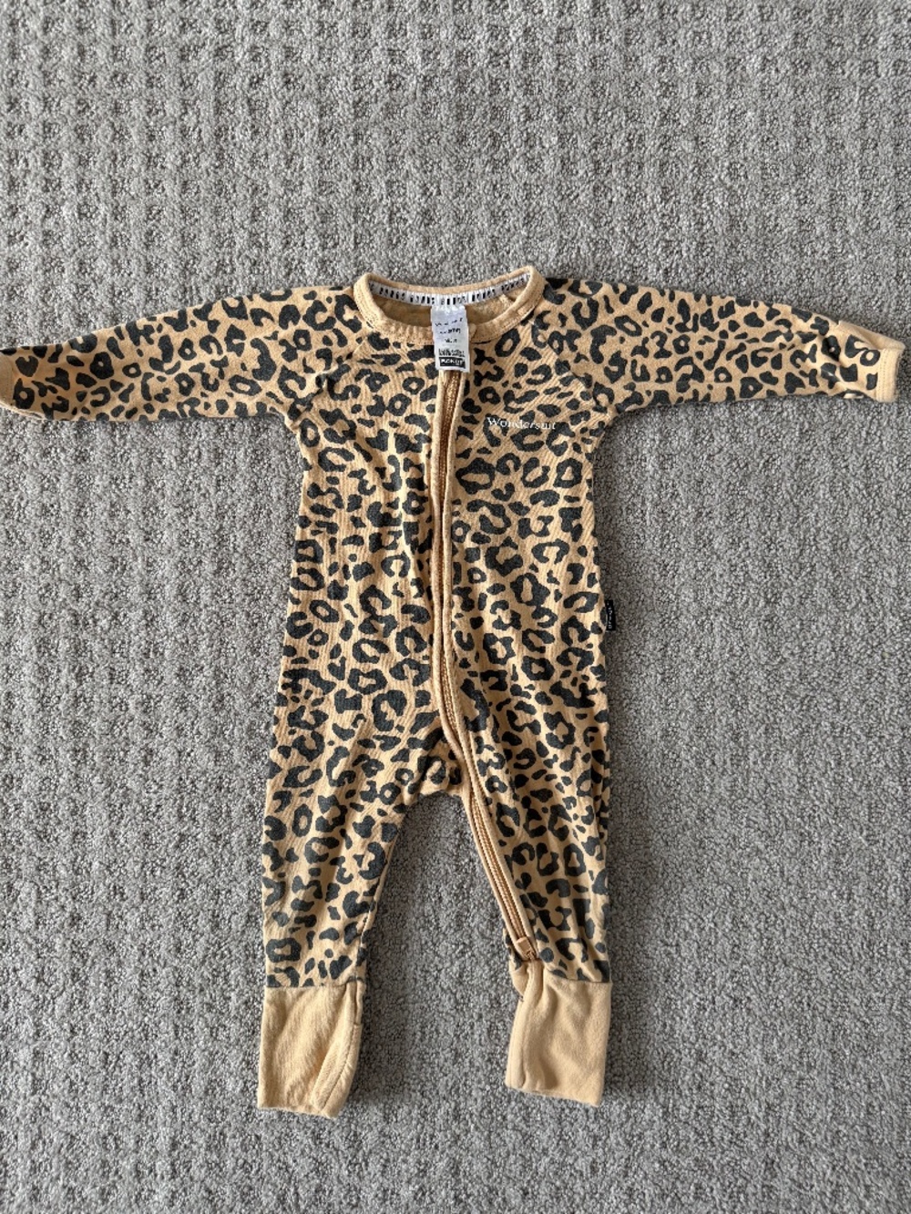 Bonds Australia Leopard Print Wondersuit 3-6 months Unisex Baby girl Baby Boy